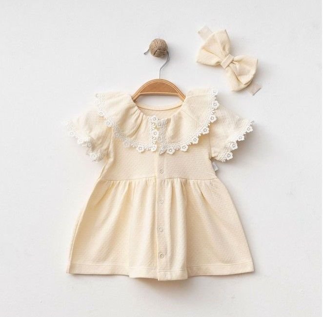 Yakalı Elbise ve Bandana