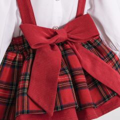 Kırmızı Romper Takım