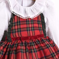 Kırmızı Romper Takım