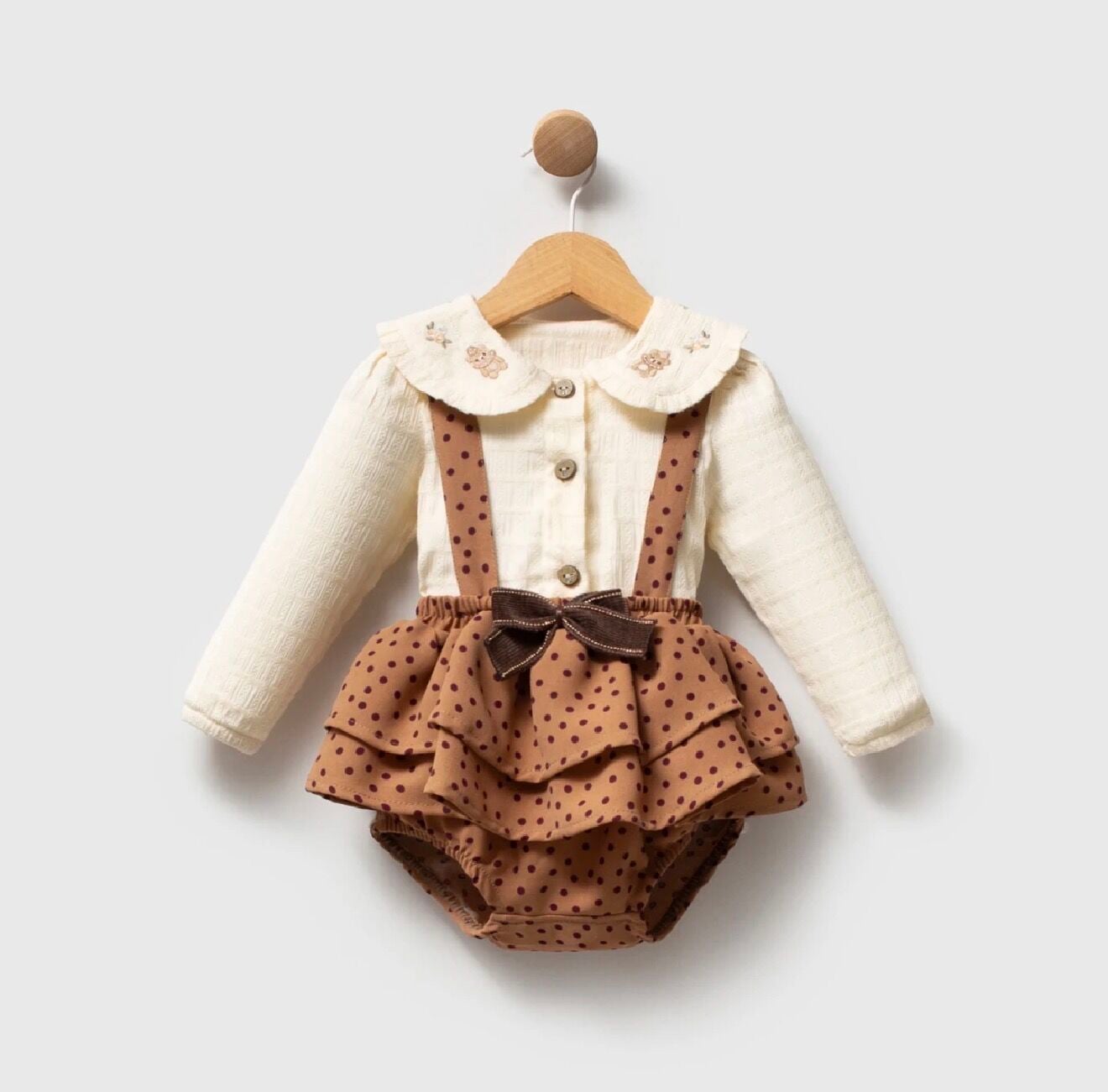 Puantiyeli Romper