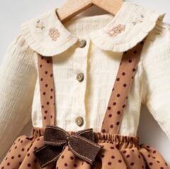 Puantiyeli Romper