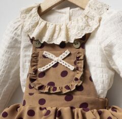 Puantiyeli Romper