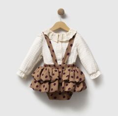 Puantiyeli Romper