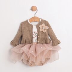 Hırkalı Romper Takım