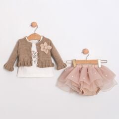 Hırkalı Romper Takım