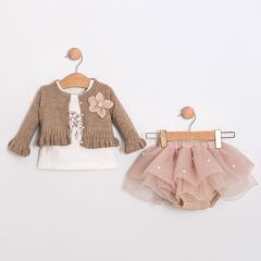 Hırkalı Romper Takım