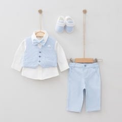 Mavi Renk Smokin Takımı