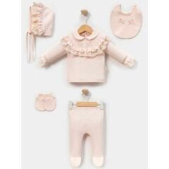 Pembe Küpürlü Takım-0.3 Ay-5 Parça