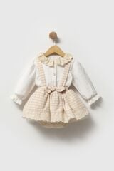 Çizgili Romper Seti