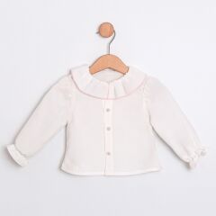 Pembe Yelekli Romper Seti