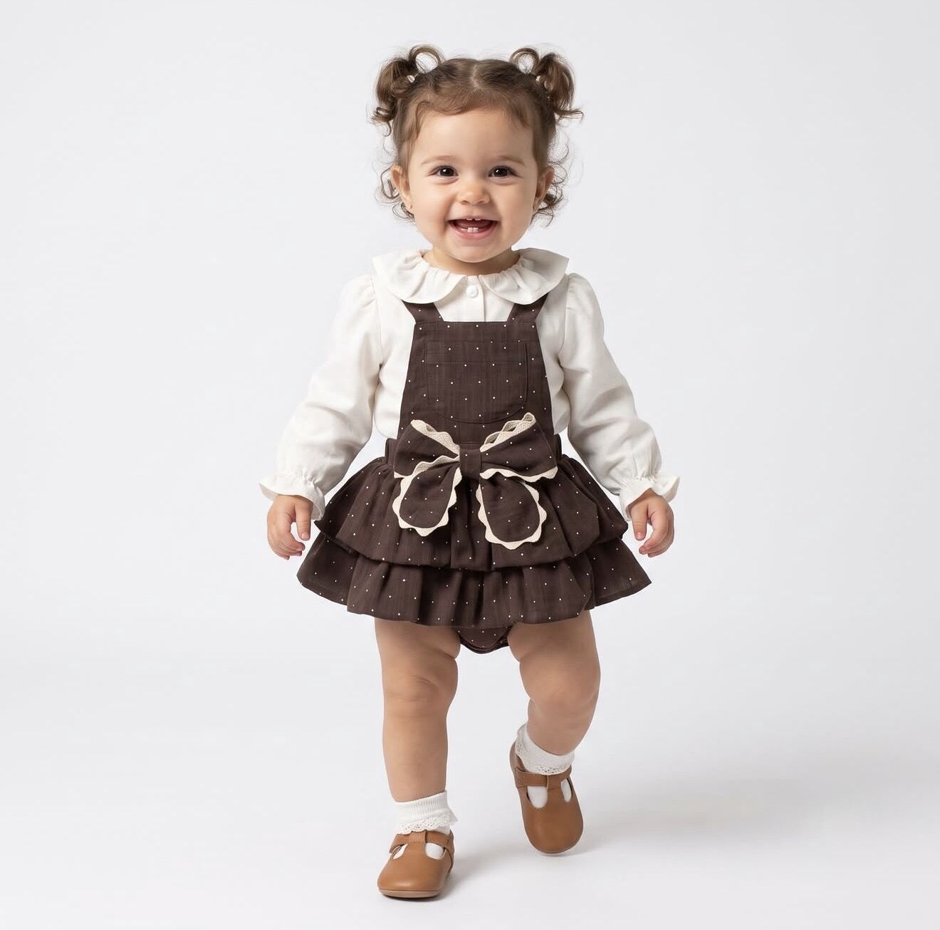 Puantiyeli Romper