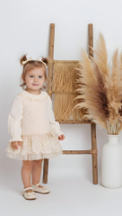 Müslin İşlemeli Elbise ve Gömlek