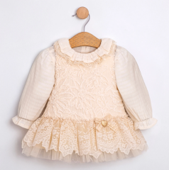 Müslin İşlemeli Elbise ve Gömlek