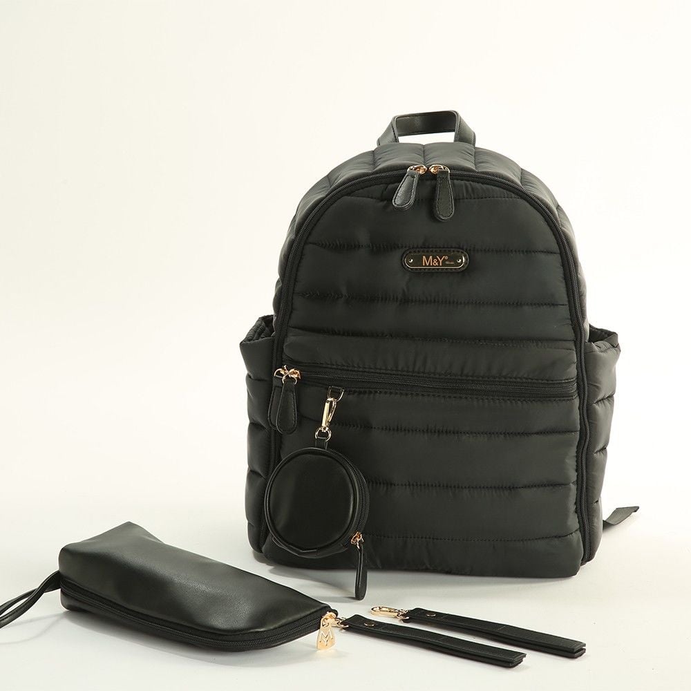 Siyah Renk  Anne Bebek Bakım Sırt Çantası