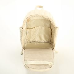 Krem Renk  Anne Bebek Bakım Sırt Çantası