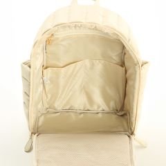 Krem Renk  Anne Bebek Bakım Sırt Çantası