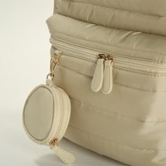 Krem Renk  Anne Bebek Bakım Sırt Çantası