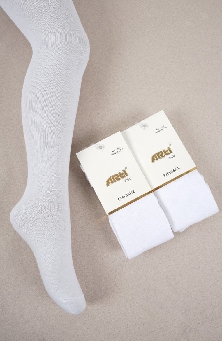 Beyaz Kilotlu Çorap
