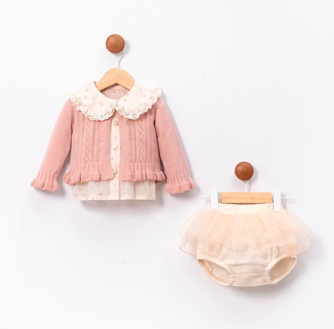 Triko Hırkalı Tütü Takım