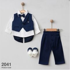 Smokin Erkek Mevlüt Seti- Lacivert Renk