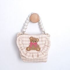 Çantalı Pudra Elbise