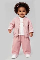 Müslin Gabardin Üçlü Takım