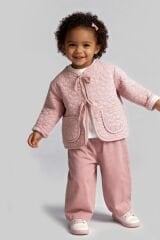 Müslin Gabardin Üçlü Takım