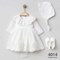 Fistolu Kız Mevlüt Seti- Krem Renk