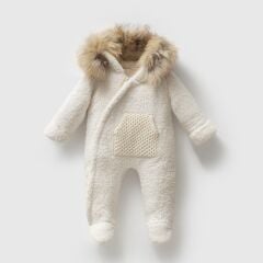 Krem Kürklü Welsoft Tulum