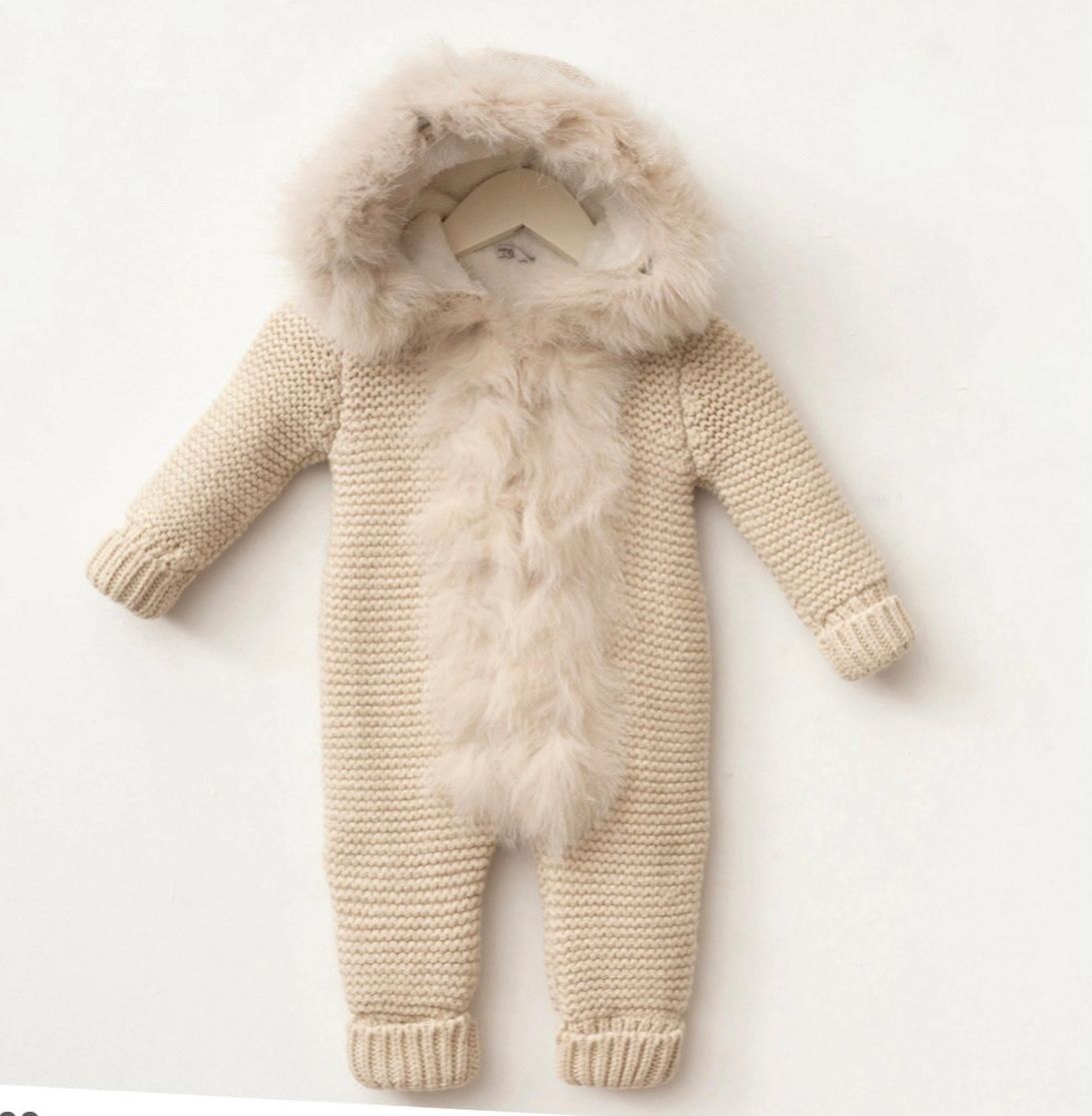 Bej Yünlü Welsoft Tulum