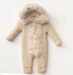 Bej Yünlü Welsoft Tulum