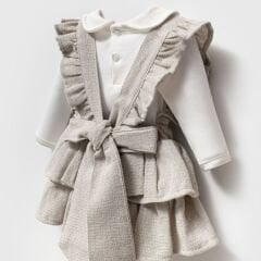 Gri Slopet ve Triko Hirka Takim 4 Parça