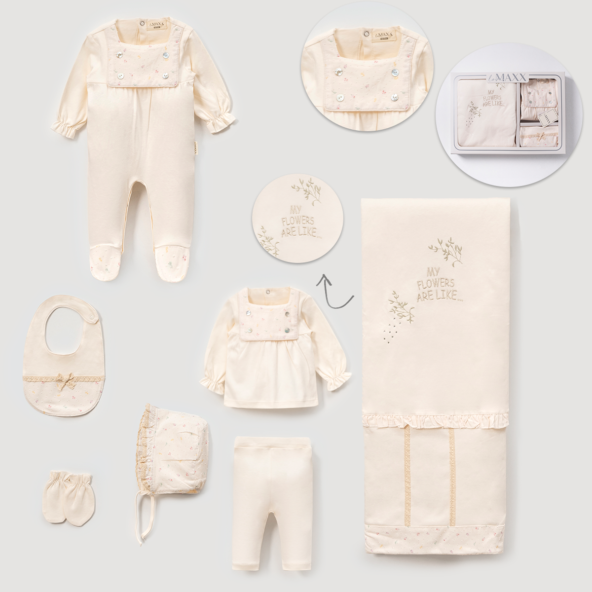 Kız Hastane Çıkışı- 0.3 ay- 7 Parça