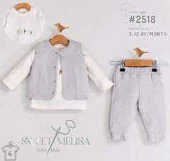 Yelekli Takım- %100 Pamuk